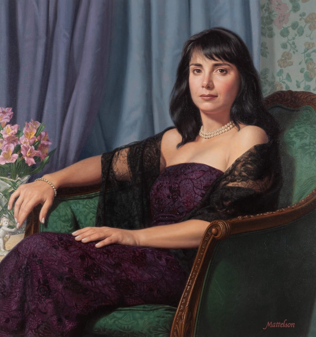Classical Realist Portrait Paintings of Women